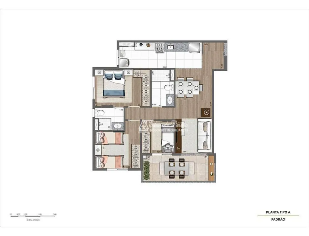 Apartamento, 2 quartos, 57 m² - Foto 7