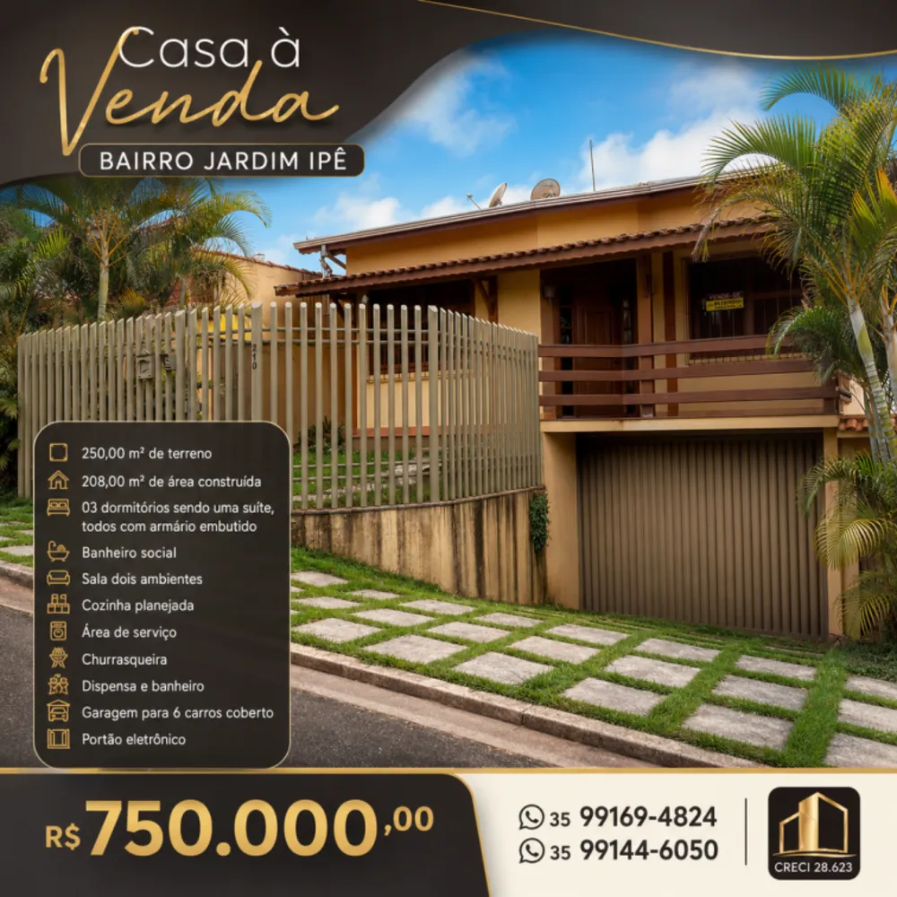 Casa, 3 quartos, 208 m² - Foto 3