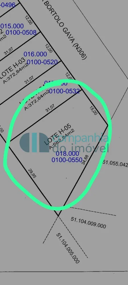Terreno, 582 m² - Foto 3