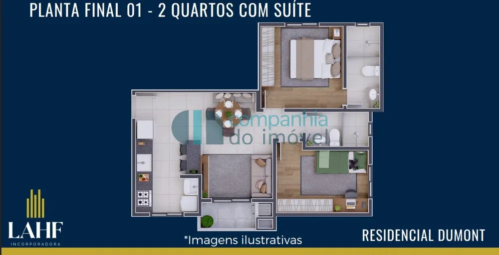 Apartamento, 2 quartos, 46 m² - Foto 13