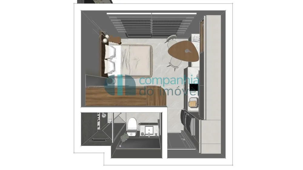 Apartamento, 1 quarto, 25 m² - Foto 10