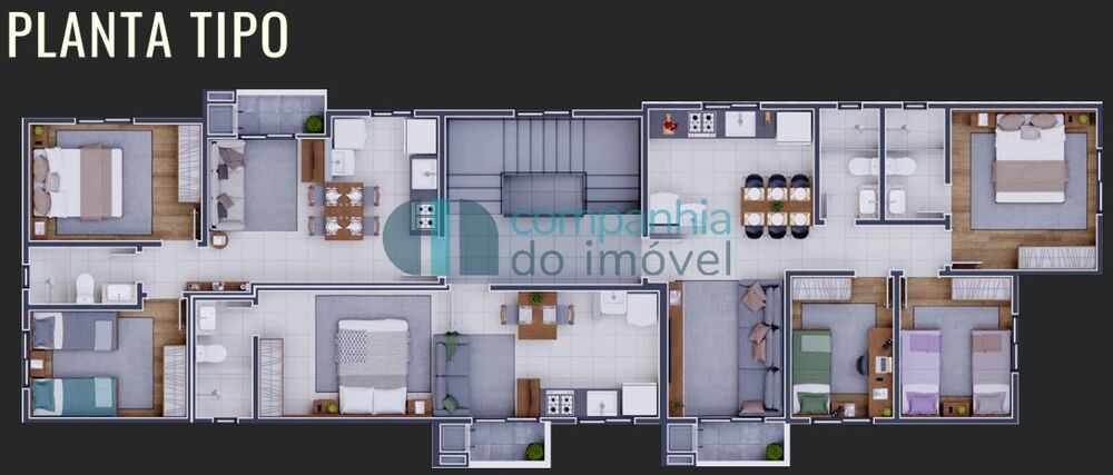 Apartamento à venda com 3 quartos, 59m² - Foto 4