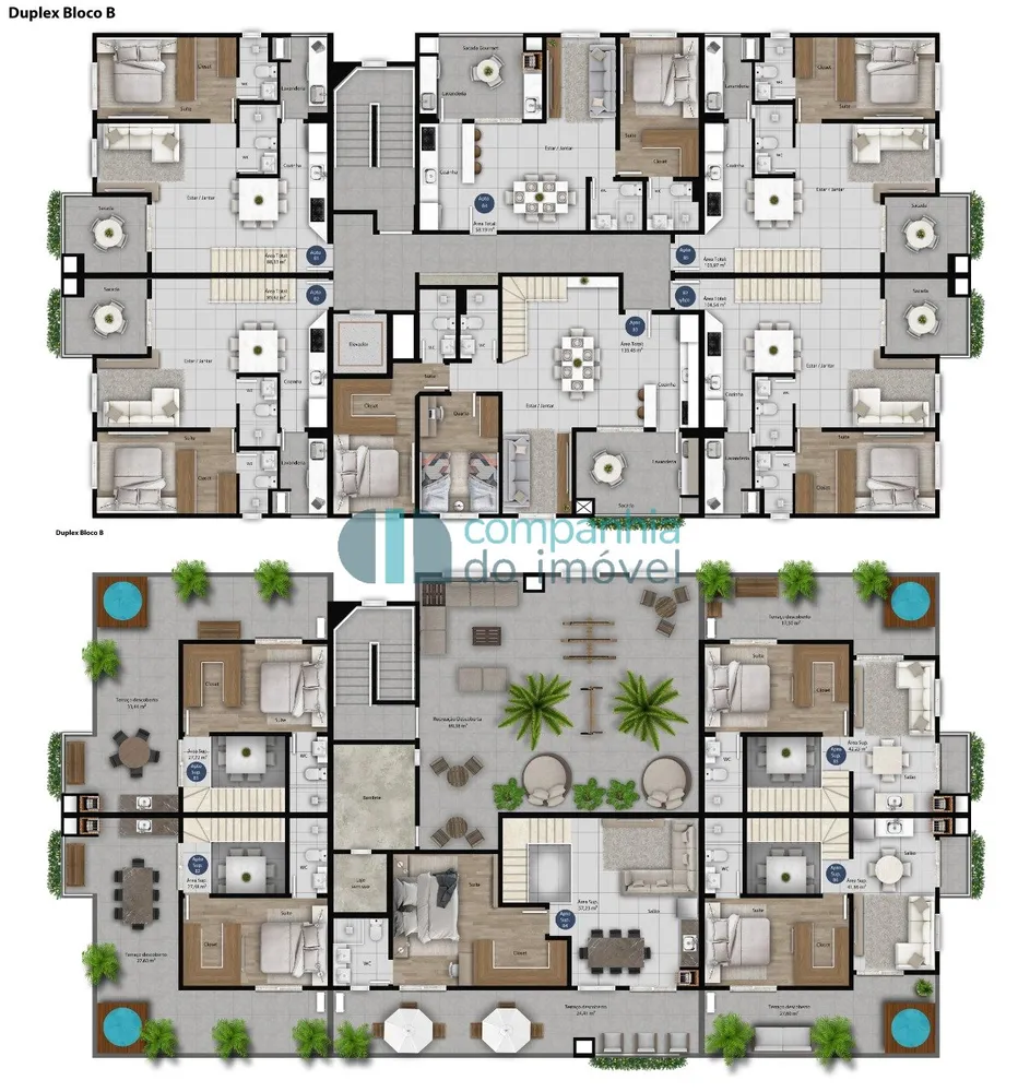 Cobertura, 3 quartos, 122 m² - Foto 23