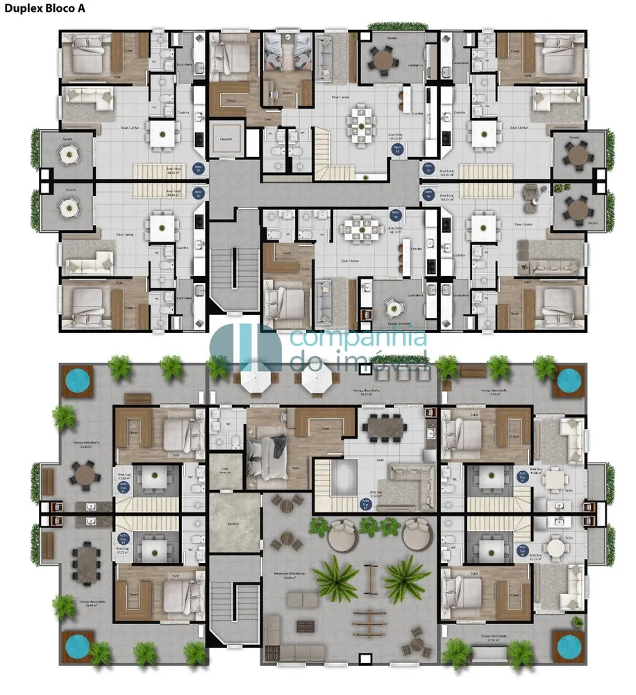 Cobertura, 3 quartos, 122 m² - Foto 24