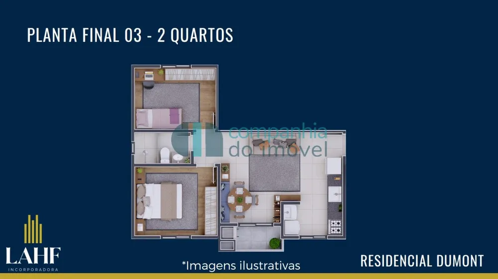 Apartamento, 2 quartos, 50 m² - Foto 8