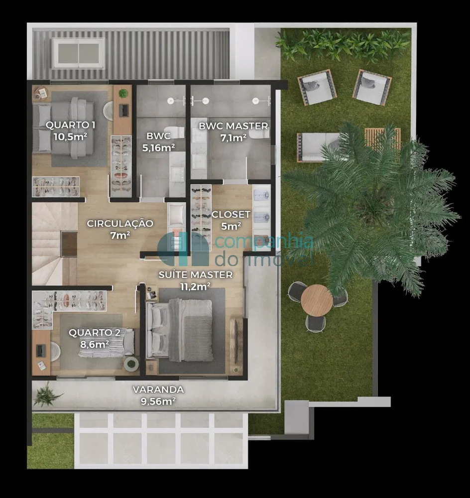 Casa de Condomínio, 3 quartos - Foto 6