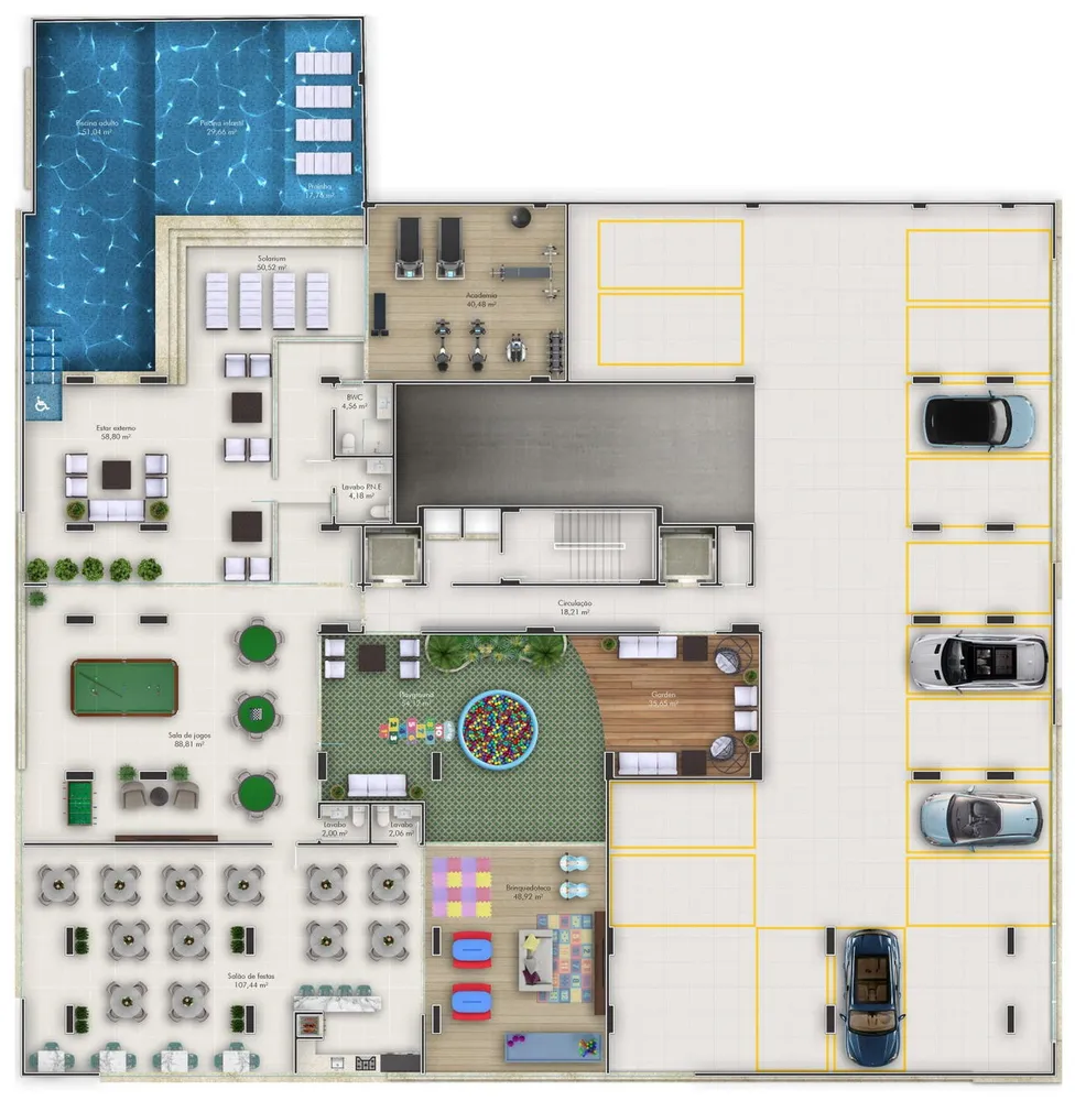 Apartamento, 2 quartos, 69 m² - Foto 12
