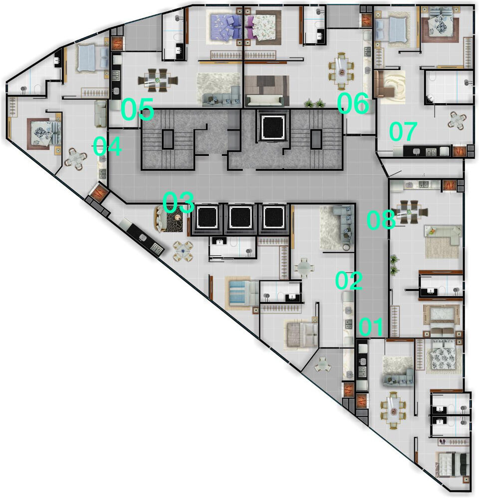 Apartamento, 1 quarto - Foto 3
