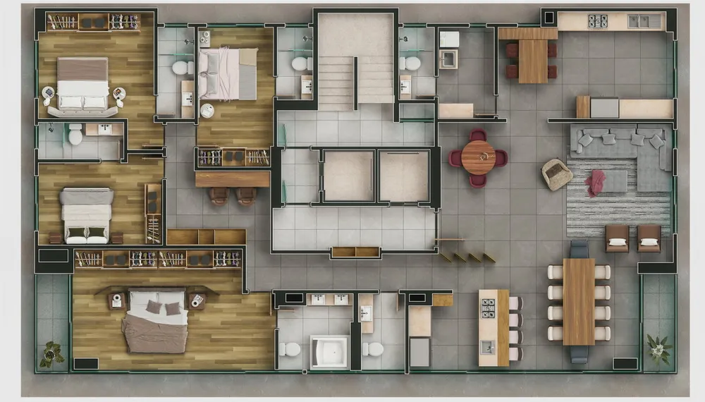 Apartamento, 4 quartos, 265 m² - Foto 4