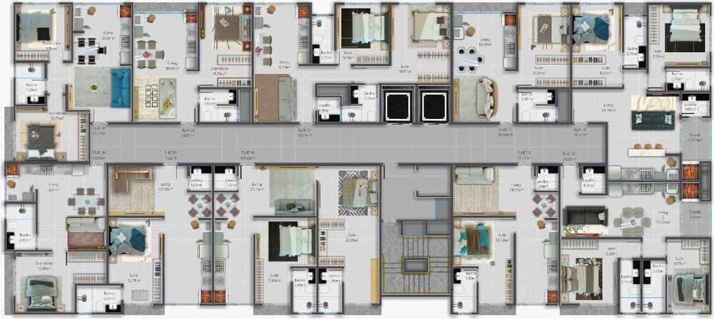 Apartamento, 1 quarto, 41 m² - Foto 1