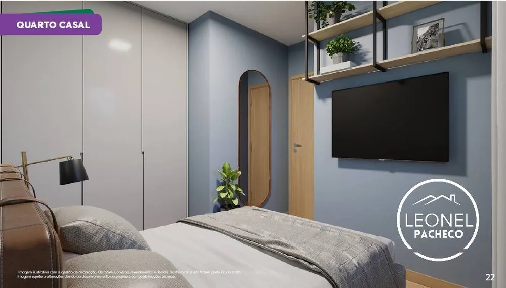Apartamento, 2 quartos, 44 m² - Foto 3