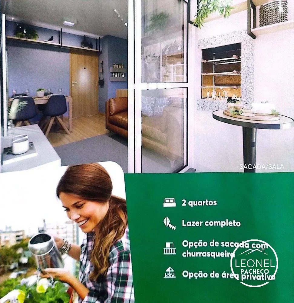 Apartamento, 2 quartos, 44 m² - Foto 2