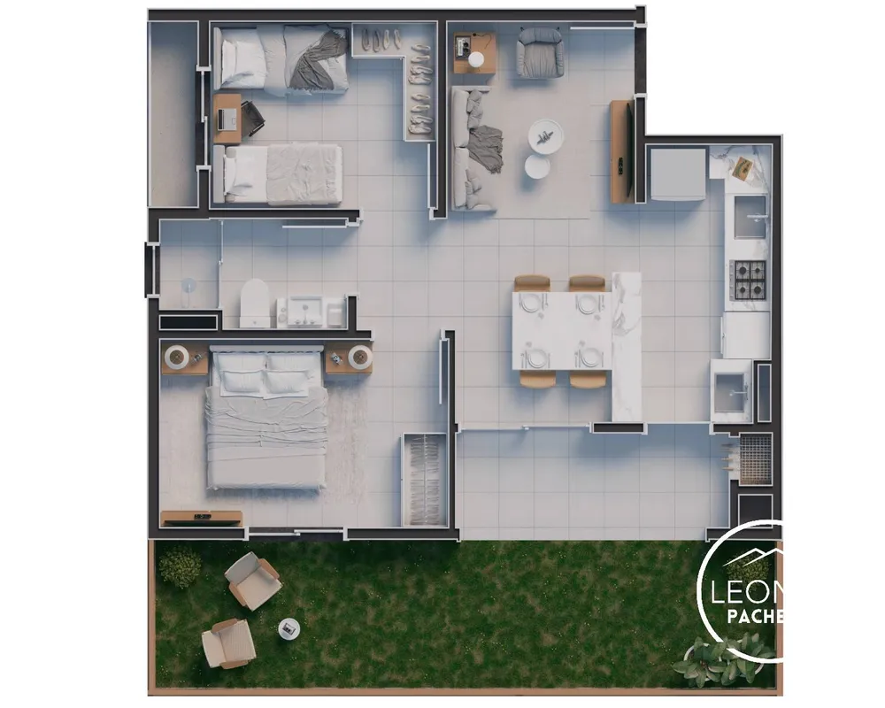 Apartamento, 2 quartos, 51 m² - Foto 9