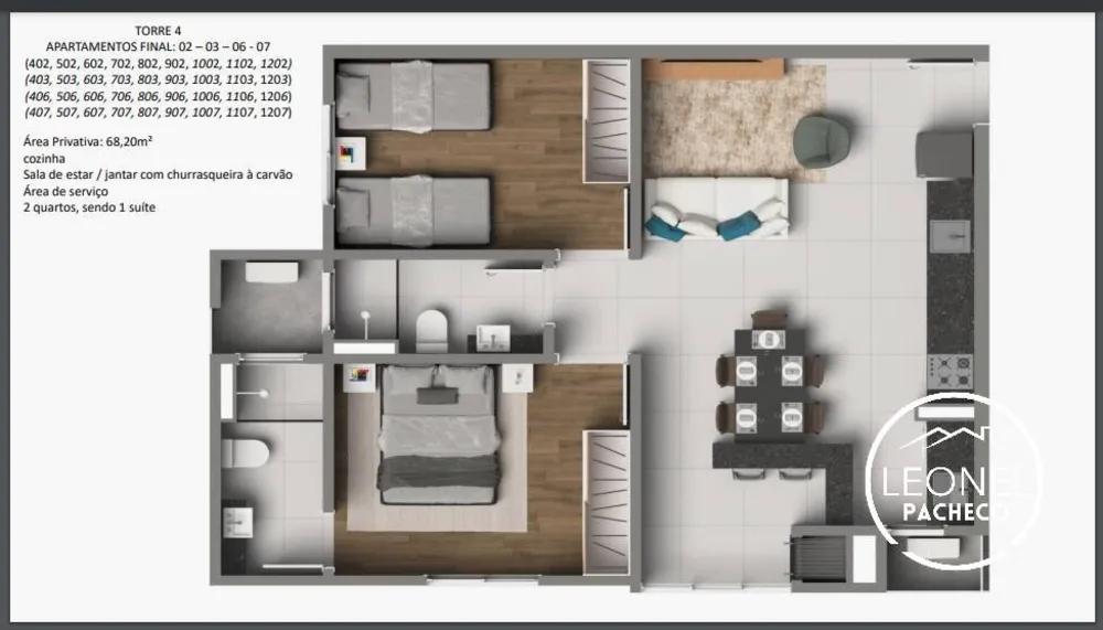 Apartamento, 2 quartos - Foto 5