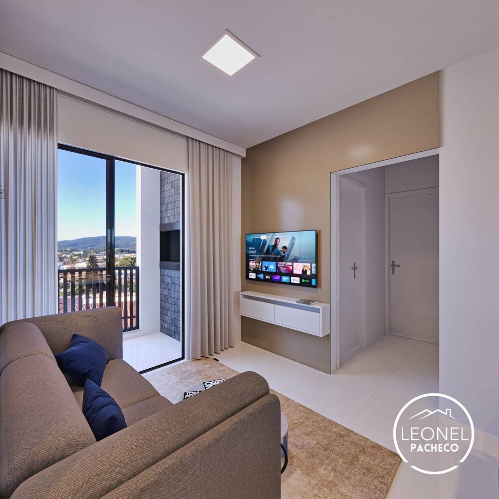 Apartamento à venda com 2 quartos, 59m² - Foto 2