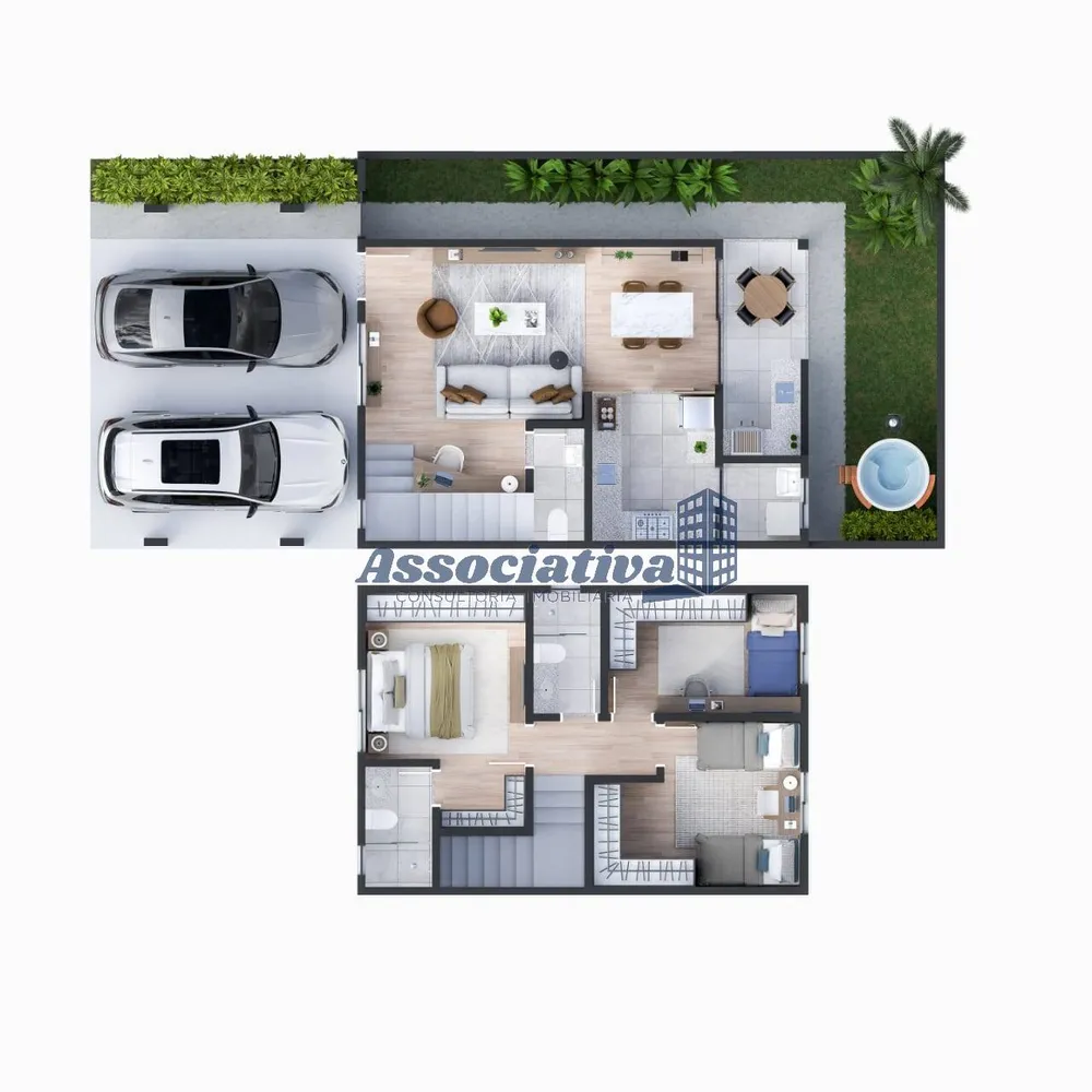 Casa de Condomínio, 3 quartos - Foto 4