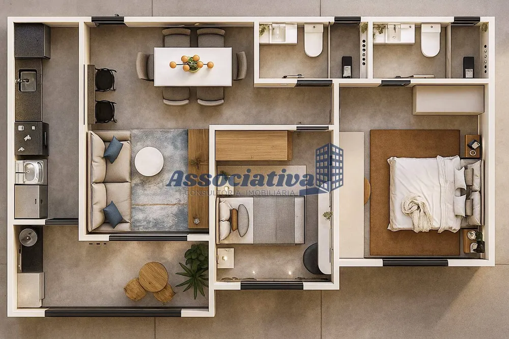 Apartamento, 2 quartos - Foto 12