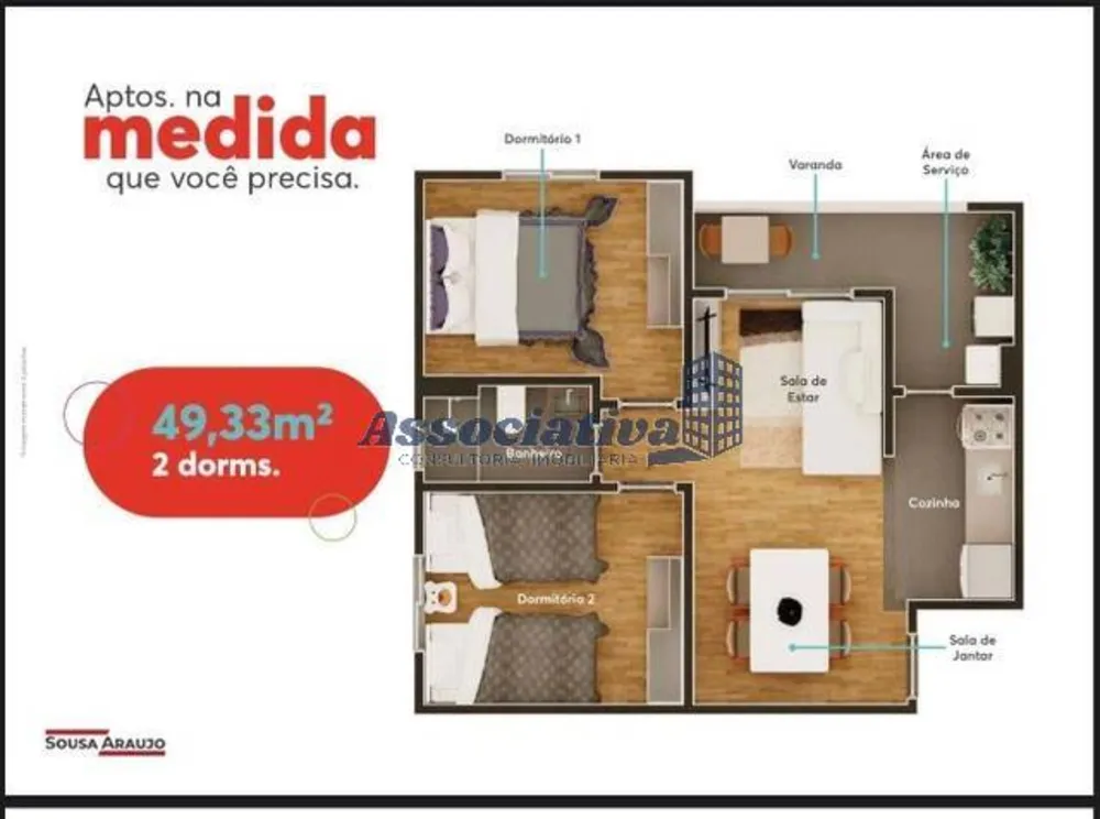 Apartamento, 2 quartos, 4749 m² - Foto 15