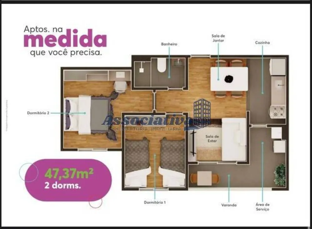 Apartamento, 2 quartos, 4749 m² - Foto 14