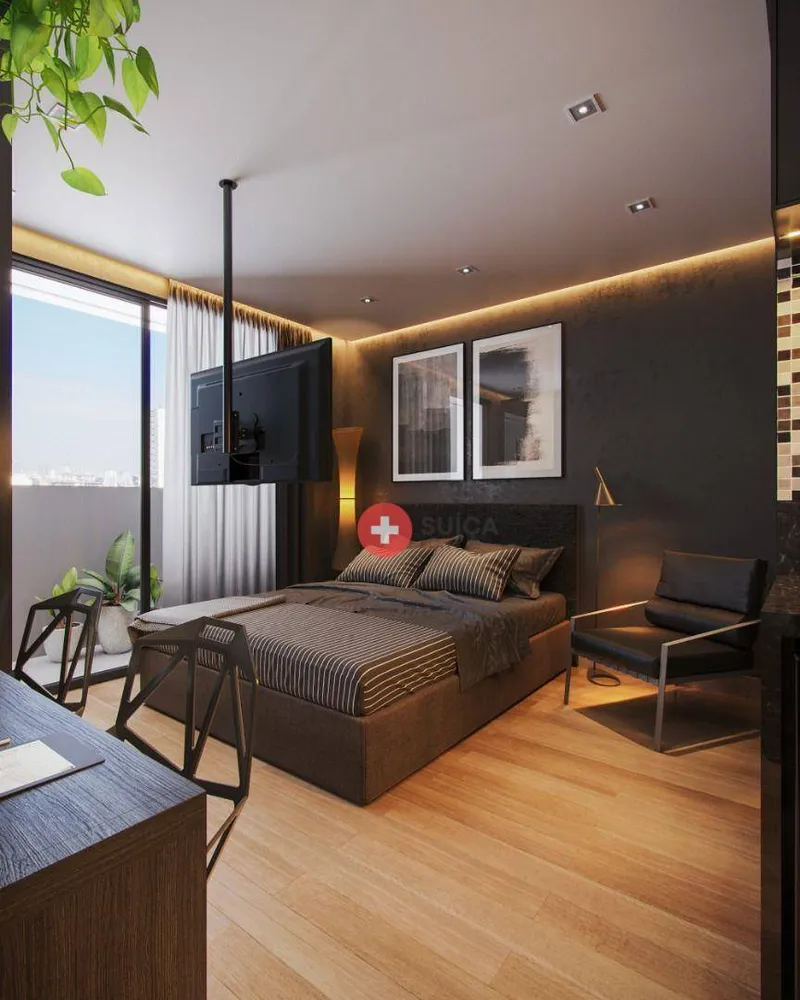 Kitnet-Studio, 27 m² - Foto 1