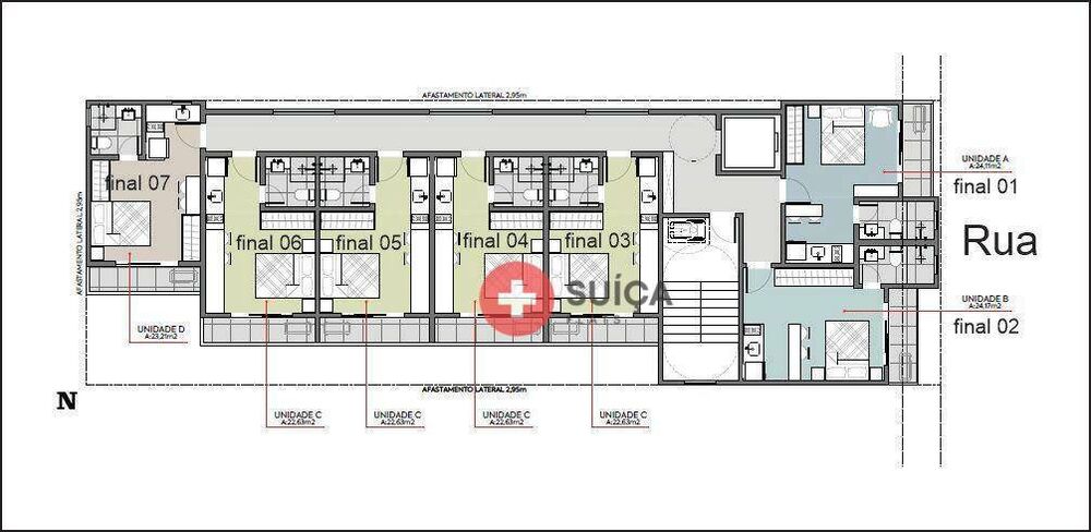 Apartamento, 1 quarto, 38 m² - Foto 8