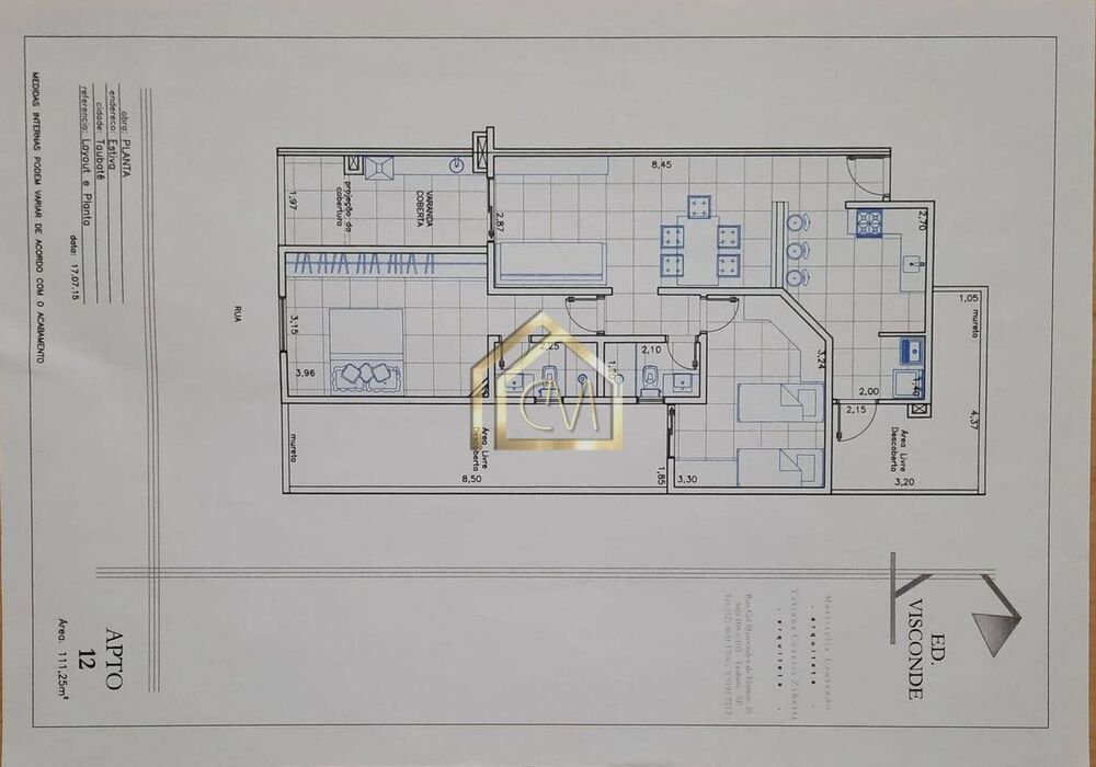Apartamento, 1 quarto, 84 m² - Foto 3