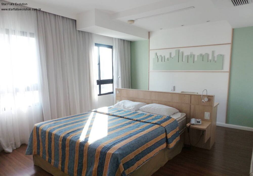 Flat/Apart Hotel à venda e aluguel com 1 quarto, 32m² - Foto 1