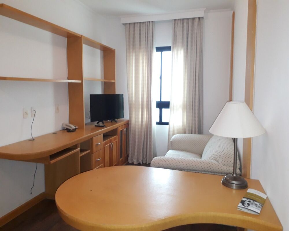 Flat/Apart Hotel para alugar com 1 quarto, 35m² - Foto 1