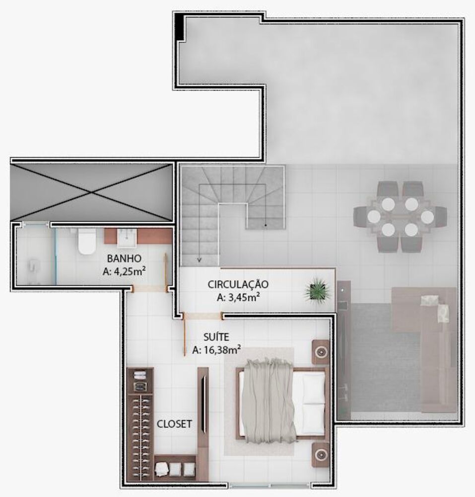 Apartamento, 3 quartos, 161 m² - Foto 5