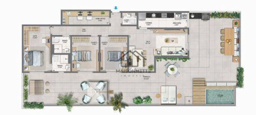 Apartamento, 3 quartos, 141 m² - Foto 24