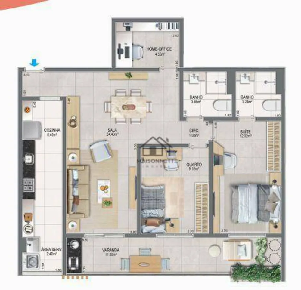 Apartamento, 3 quartos, 141 m² - Foto 22