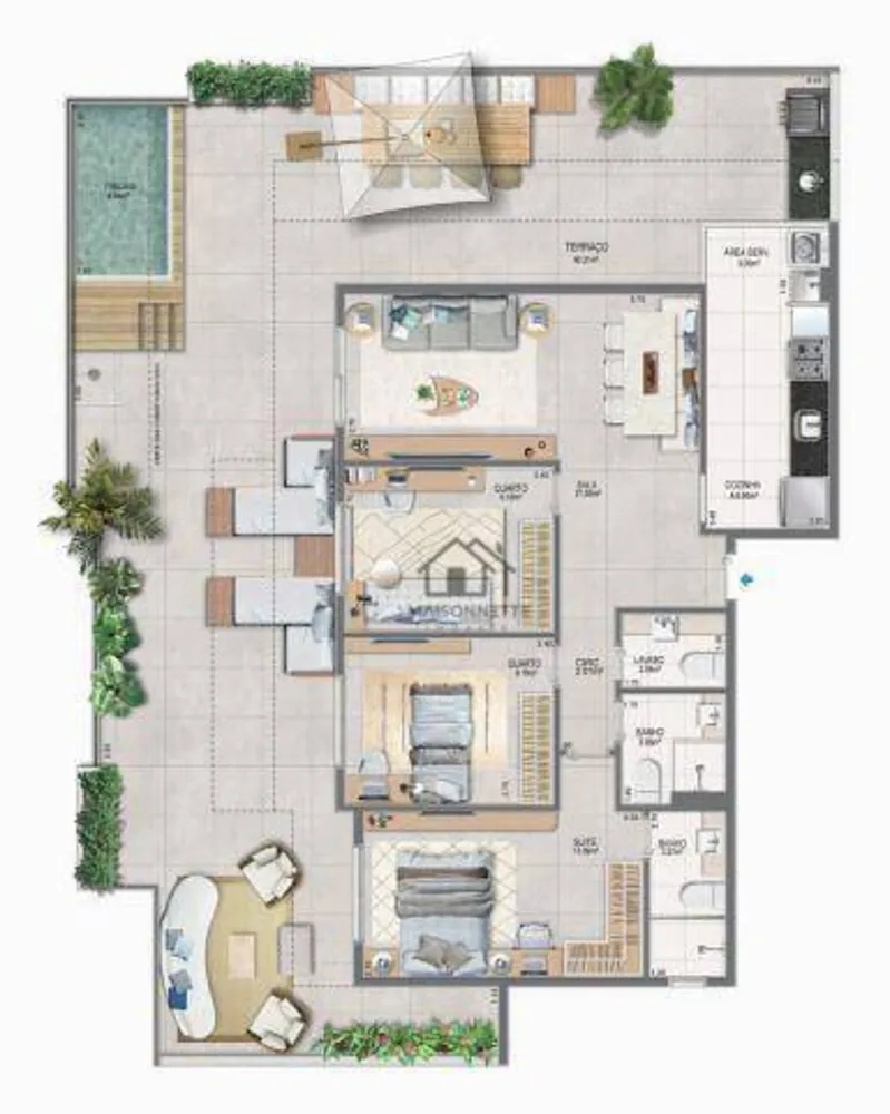 Apartamento, 3 quartos, 141 m² - Foto 25