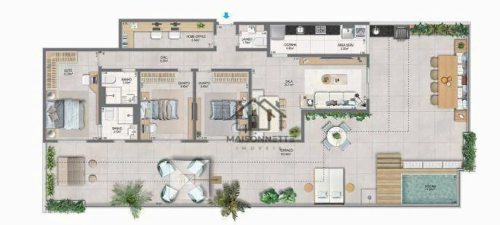 Apartamento, 2 quartos, 85 m² - Foto 24