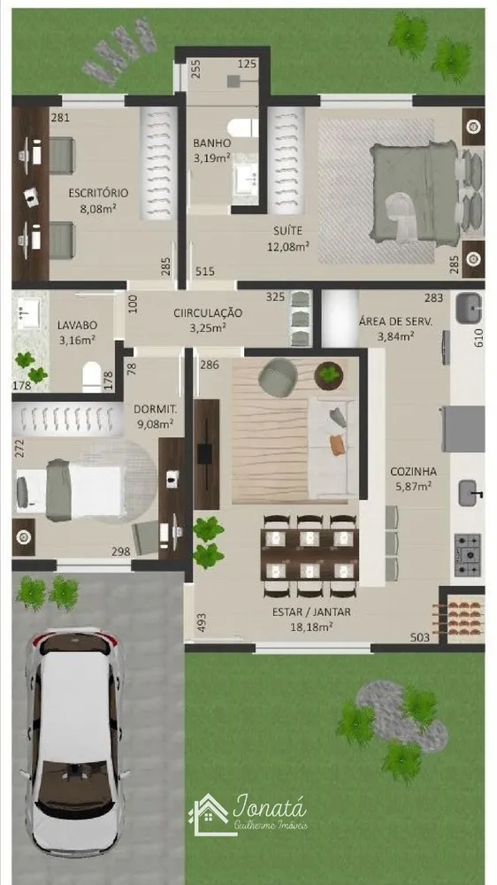 Casa, 3 quartos - Foto 5