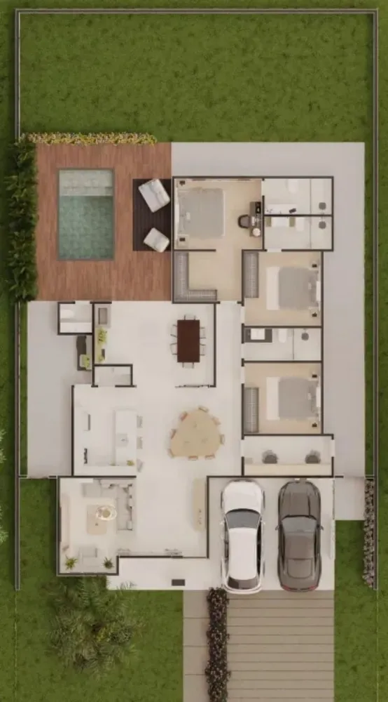 Casa, 3 quartos, 200 m² - Foto 8