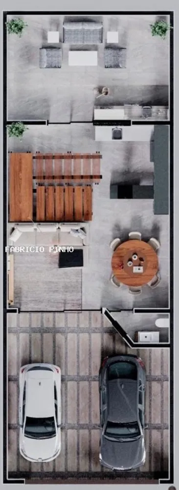 Casa, 3 quartos - Foto 3