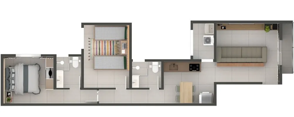 Apartamento, 2 quartos - Foto 9