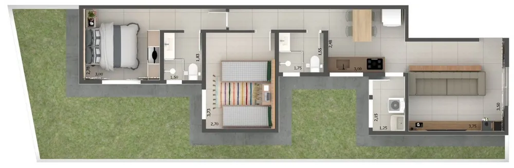 Apartamento, 2 quartos - Foto 6