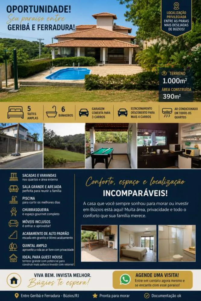 Casa, 5 quartos, 370 m² - Foto 11