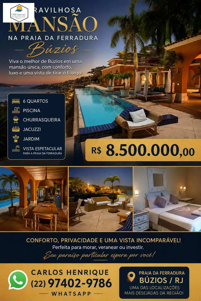 Casa, 6 quartos, 1100 m² - Foto 1
