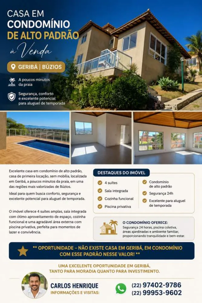 Casa, 4 quartos, 190 m² - Foto 8