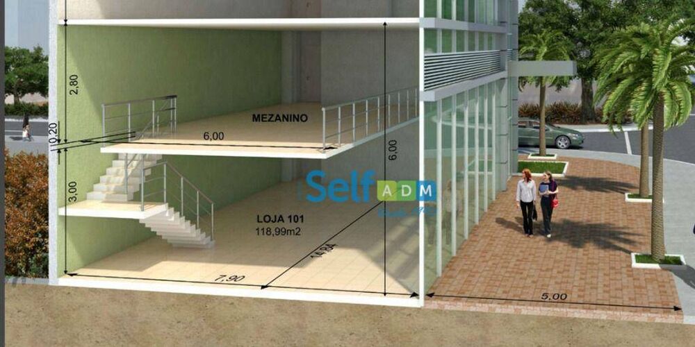 Loja-Salão, 192 m² - Foto 4
