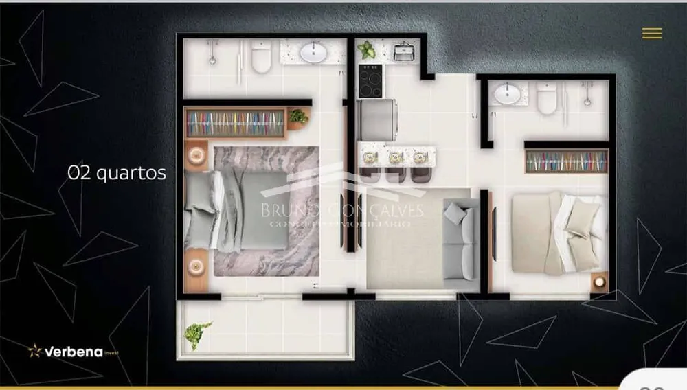 Apartamento, 1 quarto, 20 m² - Foto 15