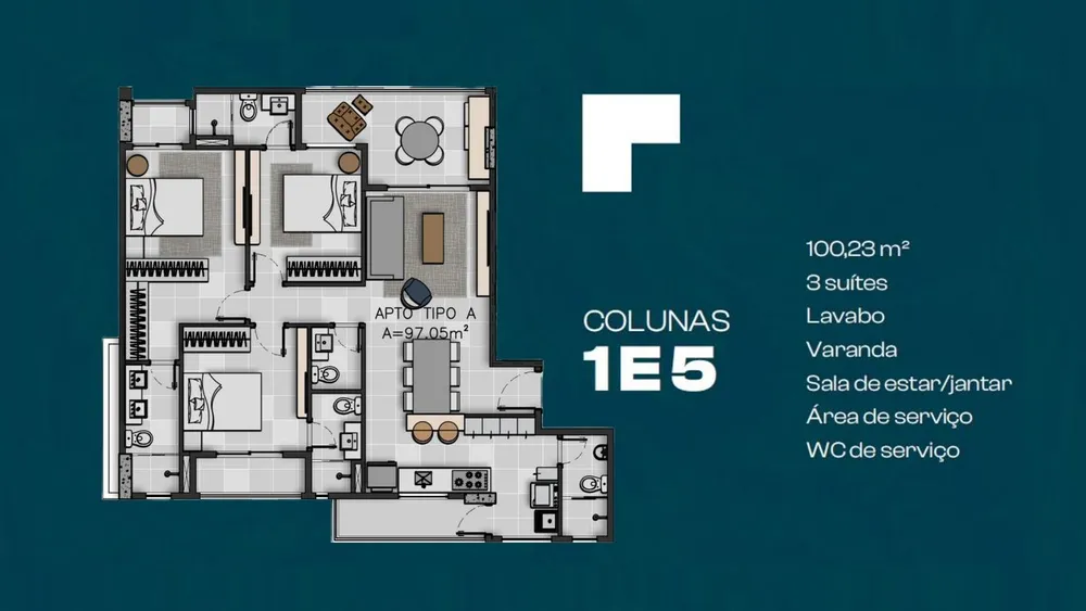 Apartamento, 3 quartos, 91 m² - Foto 12