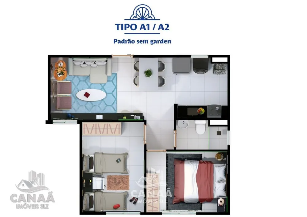 Apartamento, 2 quartos, 44 m² - Foto 10