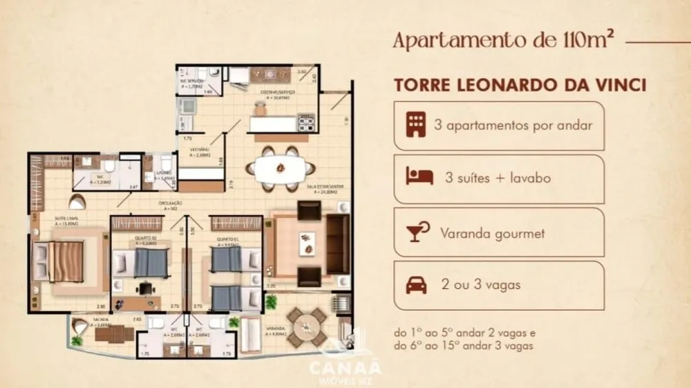Apartamento, 3 quartos, 83 m² - Foto 16