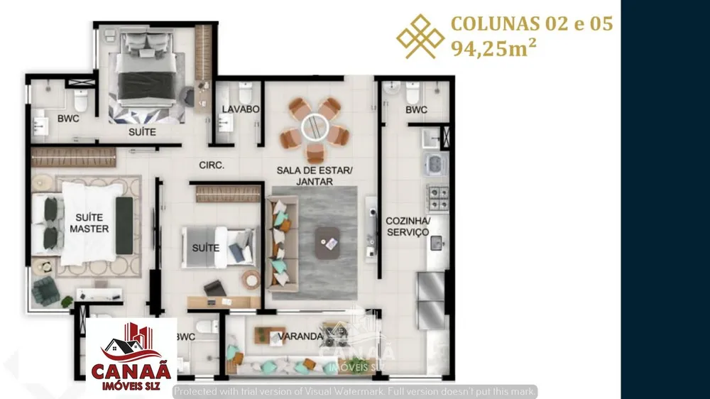 Apartamento, 3 quartos, 94 m² - Foto 16