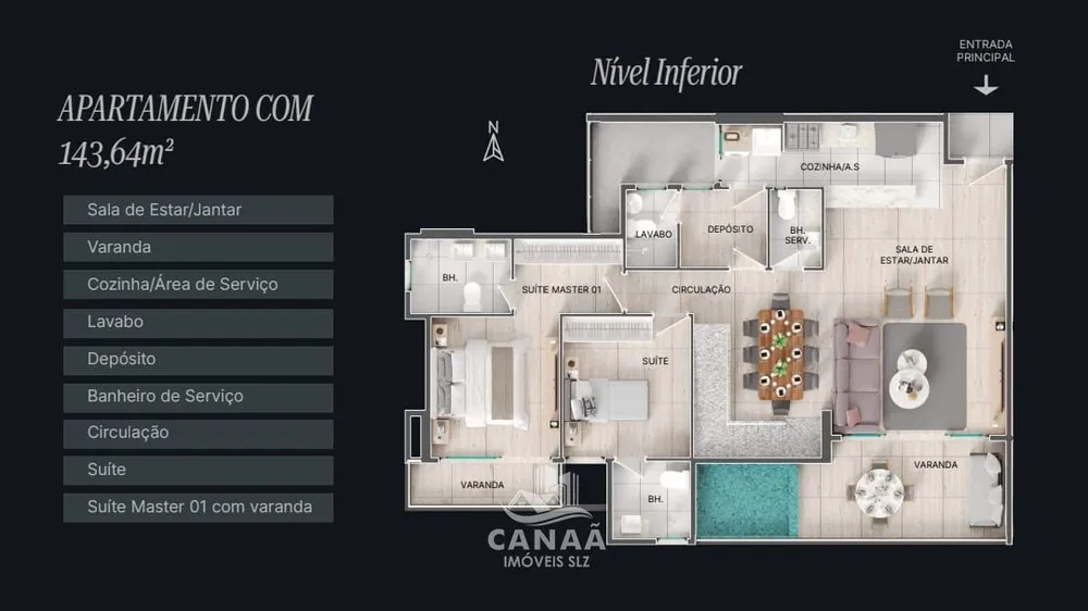 Apartamento, 3 quartos, 88 m² - Foto 9