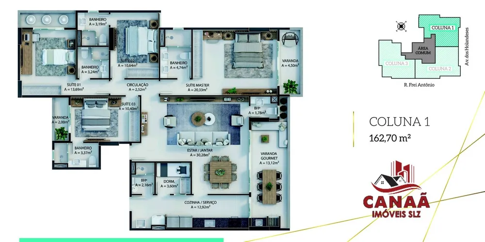 Apartamento, 4 quartos, 170 m² - Foto 13