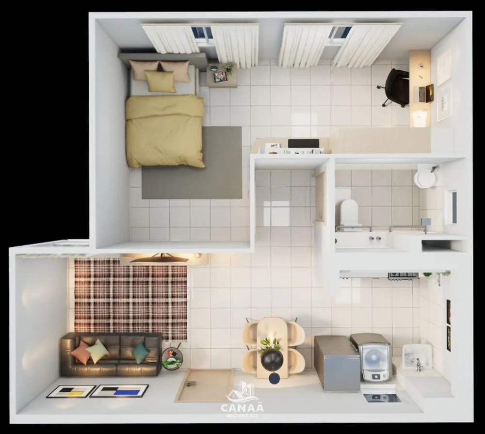 Apartamento, 2 quartos, 44 m² - Foto 15